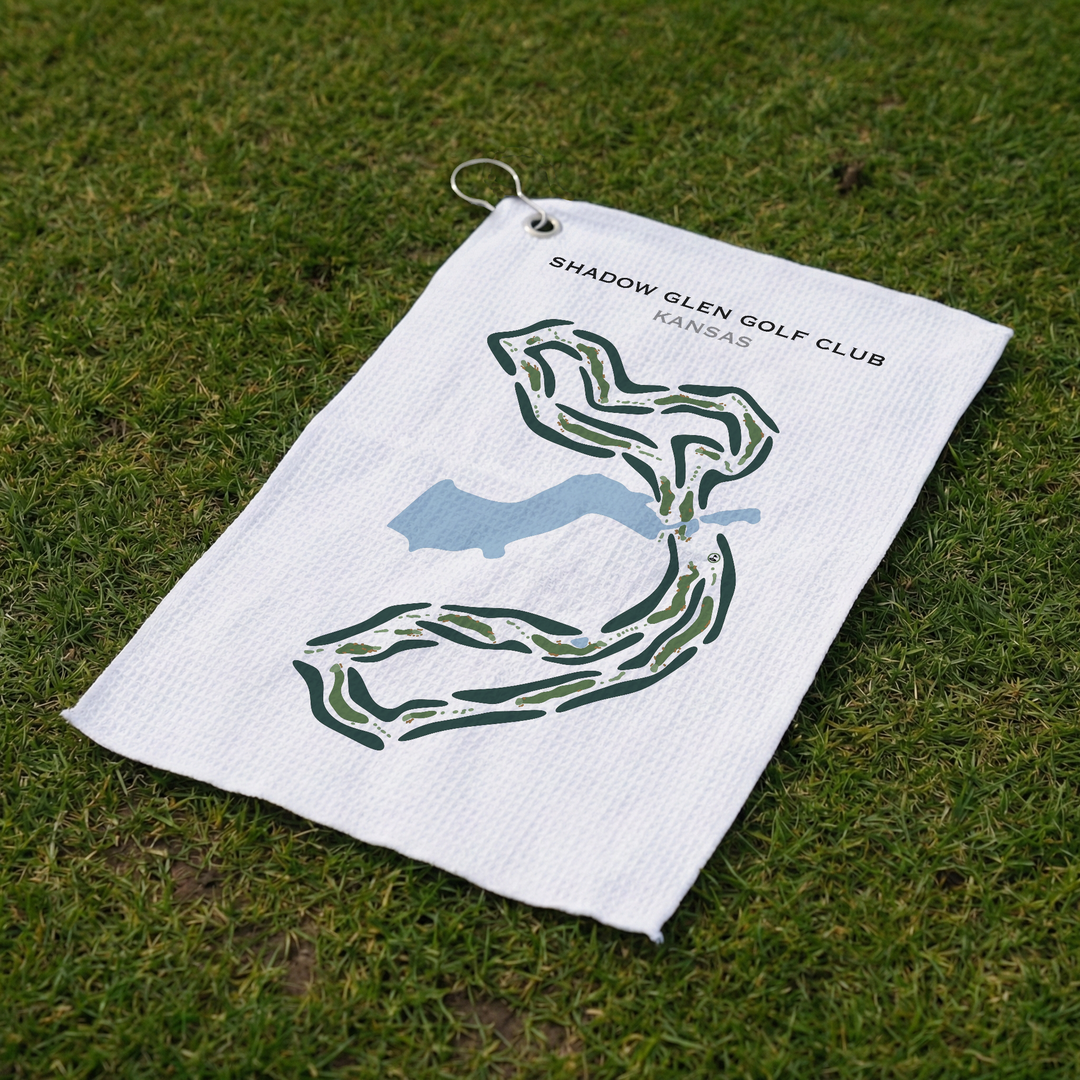 Shadow Glen Golf Club, Kansas - Printed Golf Course