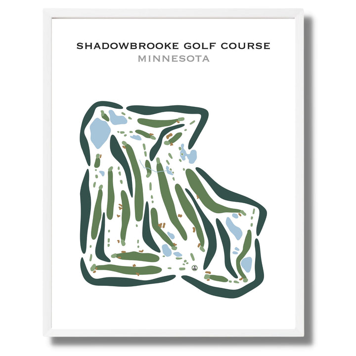 Shadowbrooke Golf Course, Minnesota - Printed Golf Courses