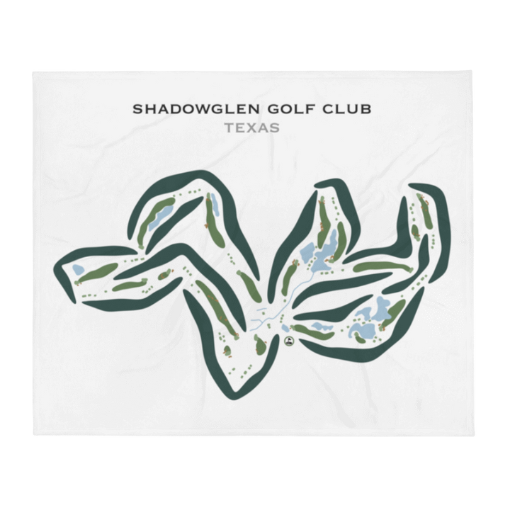 ShadowGlen Golf Club, Texas - Printed Golf Courses