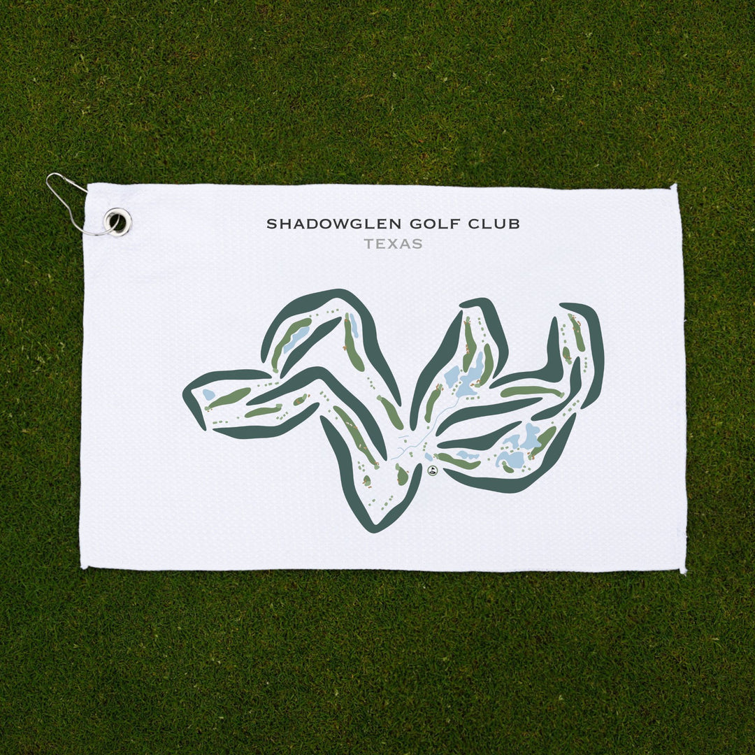 ShadowGlen Golf Club, Texas - Printed Golf Courses