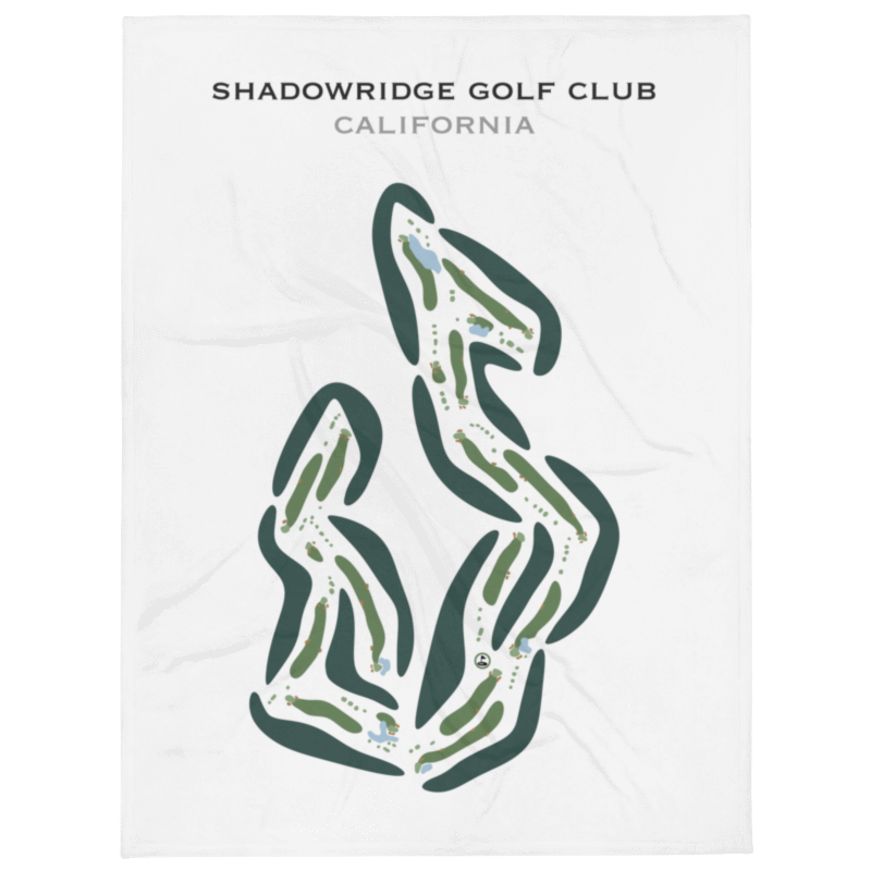 Shadowridge Golf Club, California - Printed Golf Courses