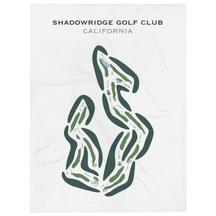 Shadowridge Golf Club, California - Printed Golf Courses