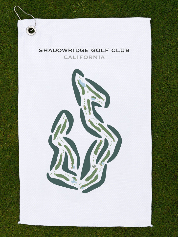 Shadowridge Golf Club, California - Printed Golf Courses