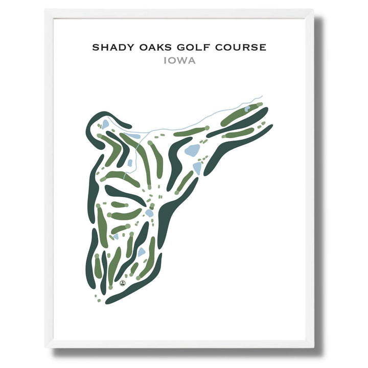 Shady Oaks Golf Course, Iowa - Golf Course Prints