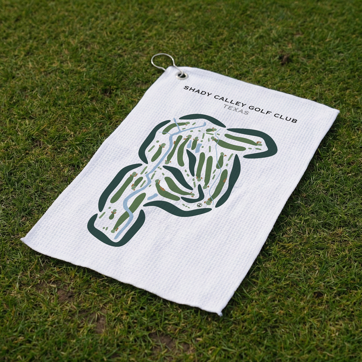 Shady Valley Golf Club, Texas - Printed Golf Courses