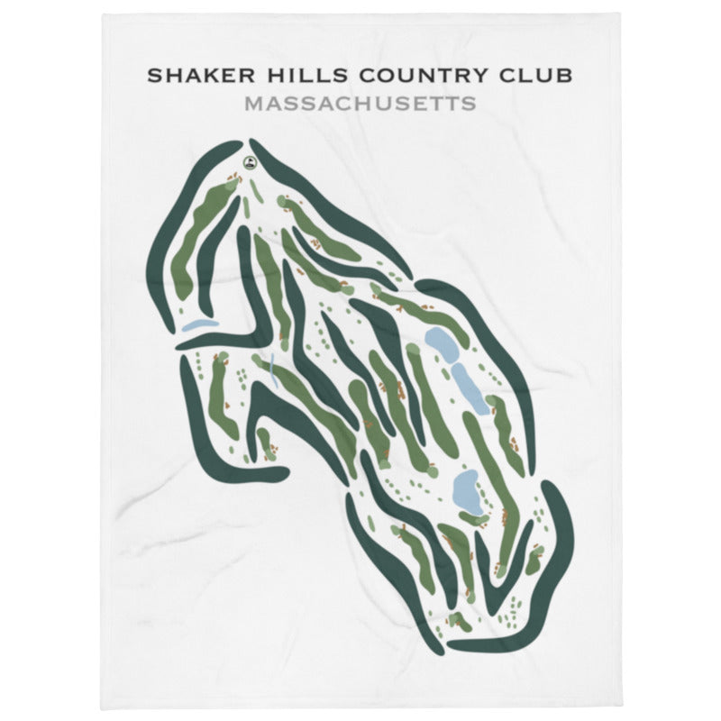 Shaker Hills Country Club, Massachusetts - Printed Golf Courses