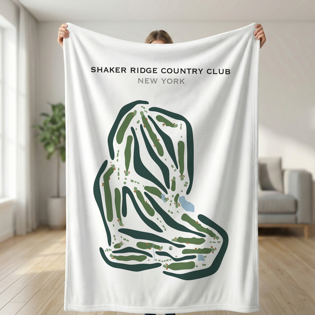 Shaker Ridge Country Club, New York - Printed Golf Courses