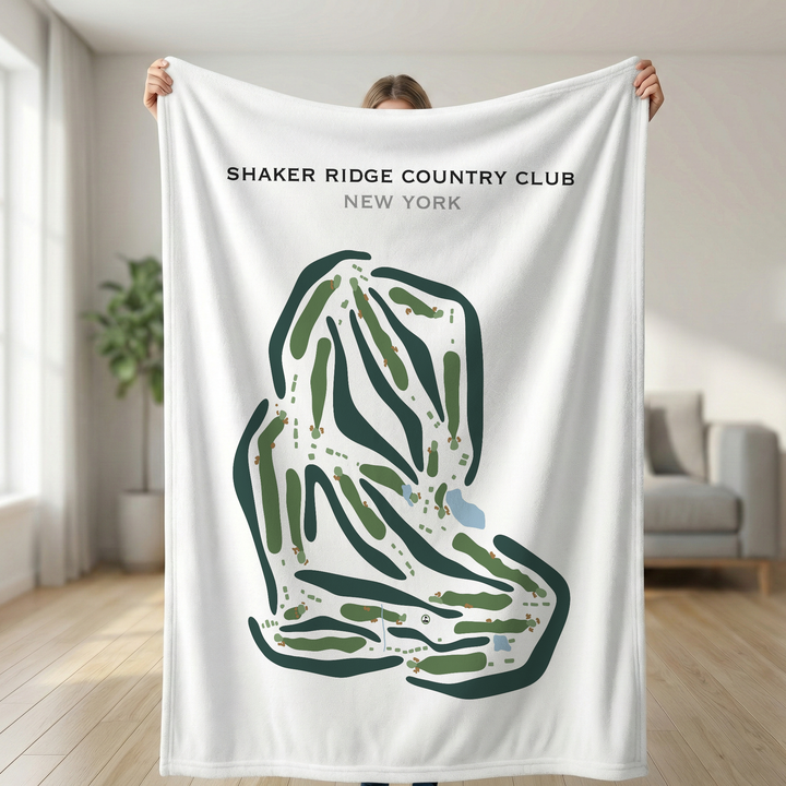Shaker Ridge Country Club, New York - Printed Golf Courses