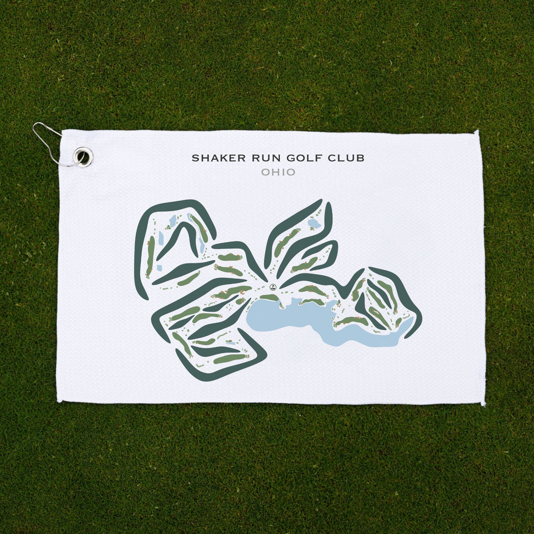 Shaker Run Golf Club, Ohio - Printed Golf Courses