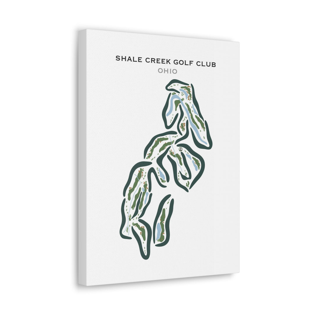 Shale Creek Golf Club, Ohio - Printed Golf Courses