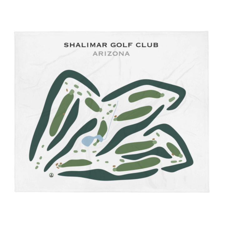 Shalimar Golf Club, Arizona - Printed Golf Courses