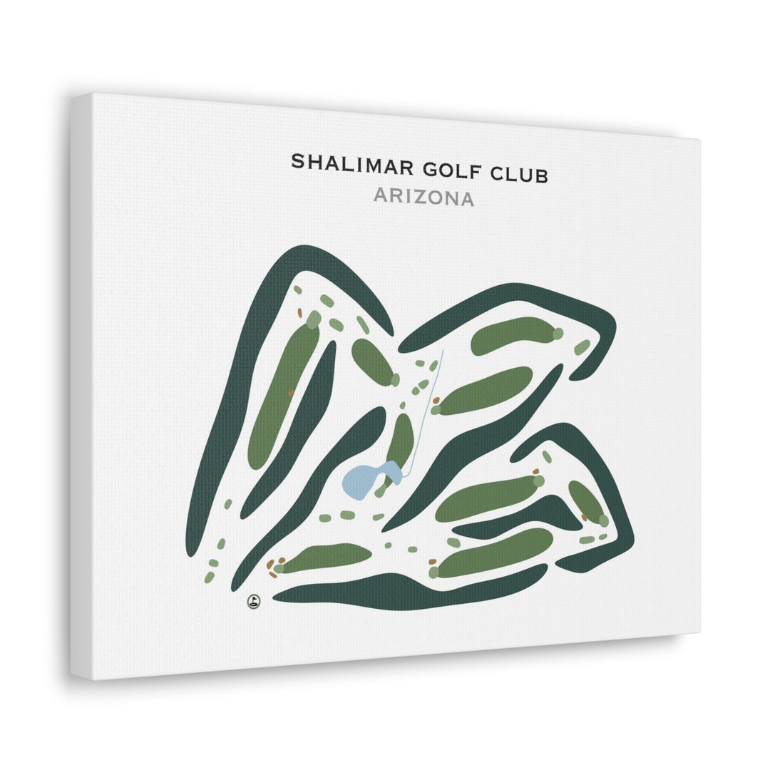 Shalimar Golf Club, Arizona - Printed Golf Courses