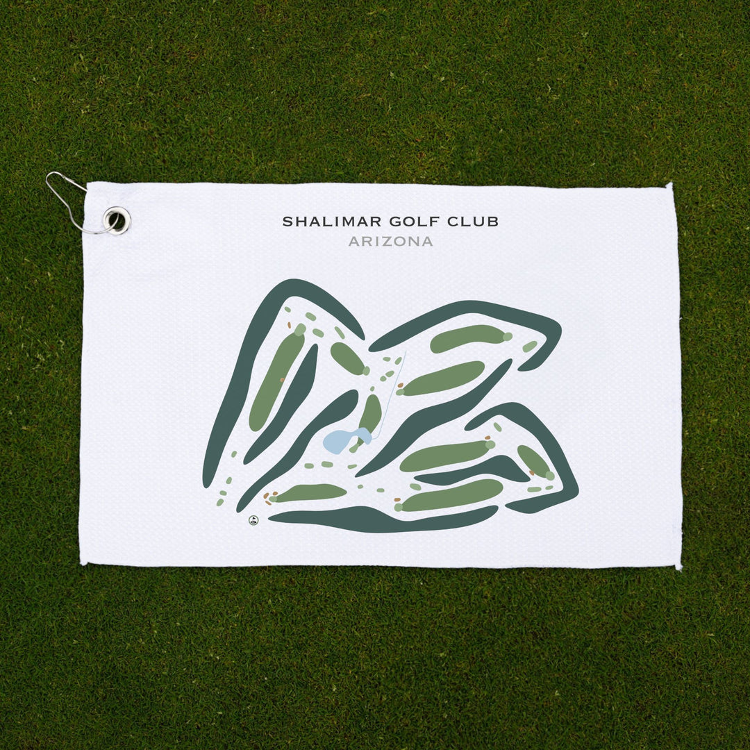 Shalimar Golf Club, Arizona - Printed Golf Courses