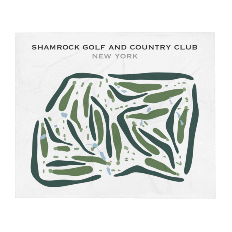 Shamrock Golf & Country Club, New York - Printed Golf Courses