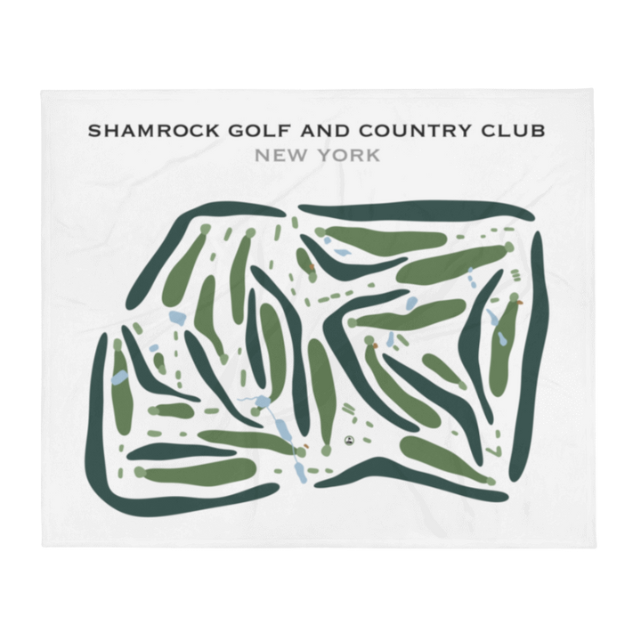 Shamrock Golf & Country Club, New York - Printed Golf Courses