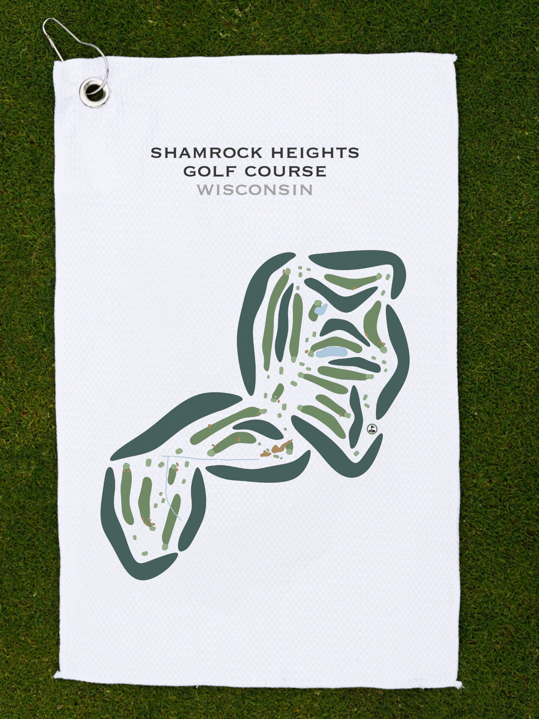 Shamrock Heights Golf Course, Wisconsin - Printed Golf Courses