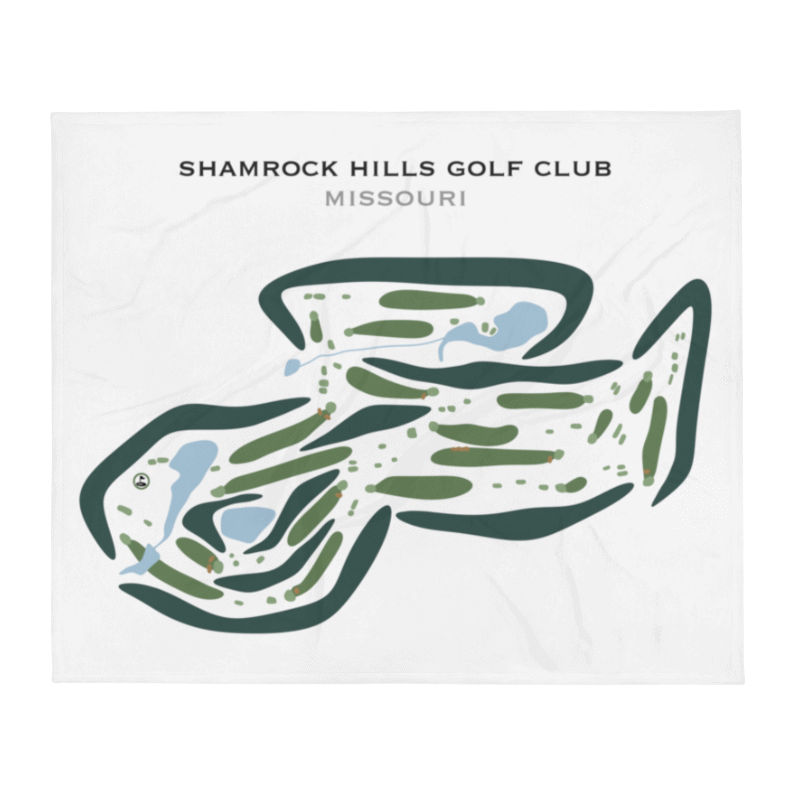 Shamrock Hills Golf Club, Missouri - Printed Golf Courses