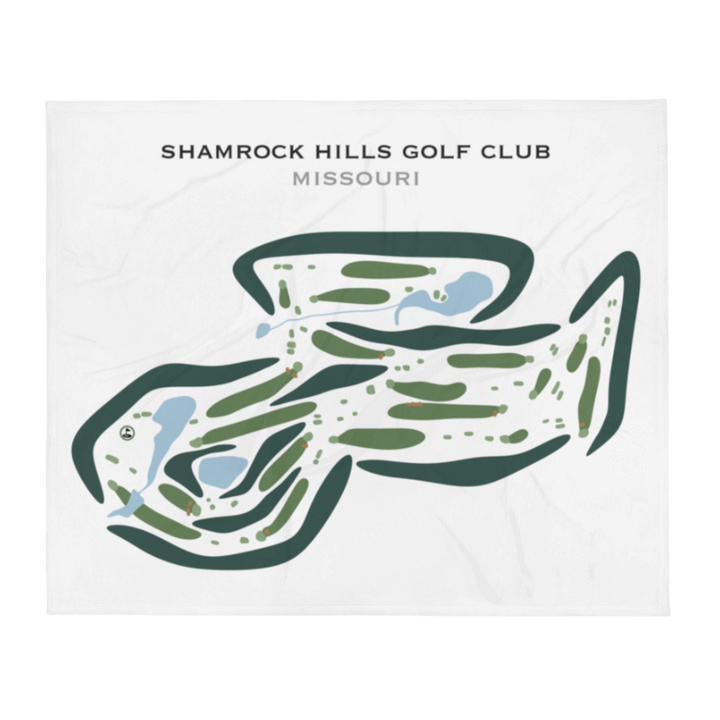 Shamrock Hills Golf Club, Missouri - Printed Golf Courses