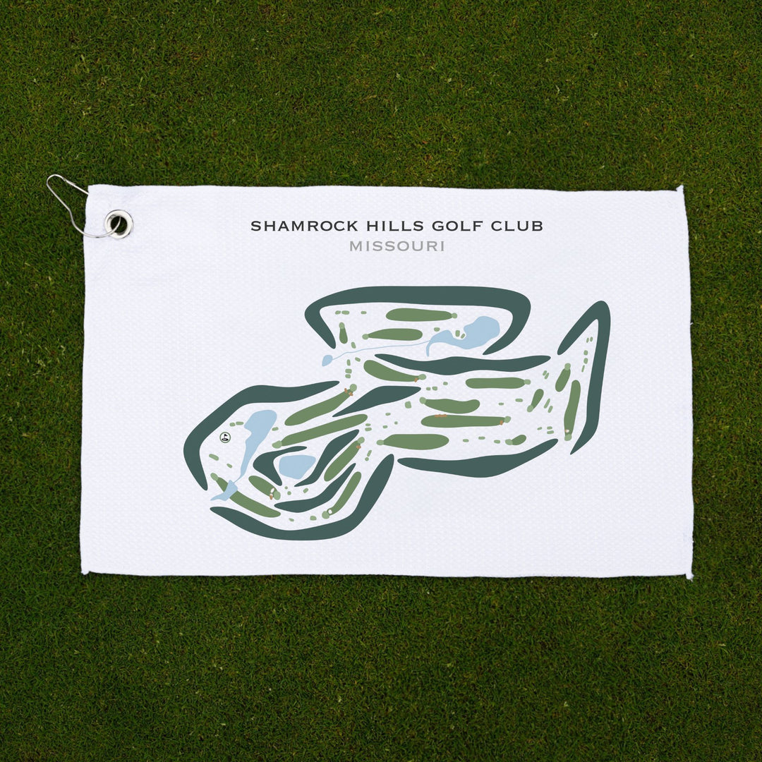 Shamrock Hills Golf Club, Missouri - Printed Golf Courses