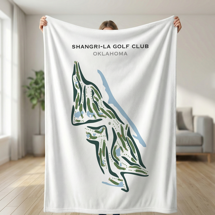 Shangri-La Golf Club, Oklahoma - Printed Golf Courses