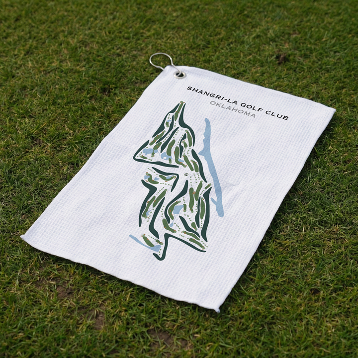 Shangri-La Golf Club, Oklahoma - Printed Golf Courses