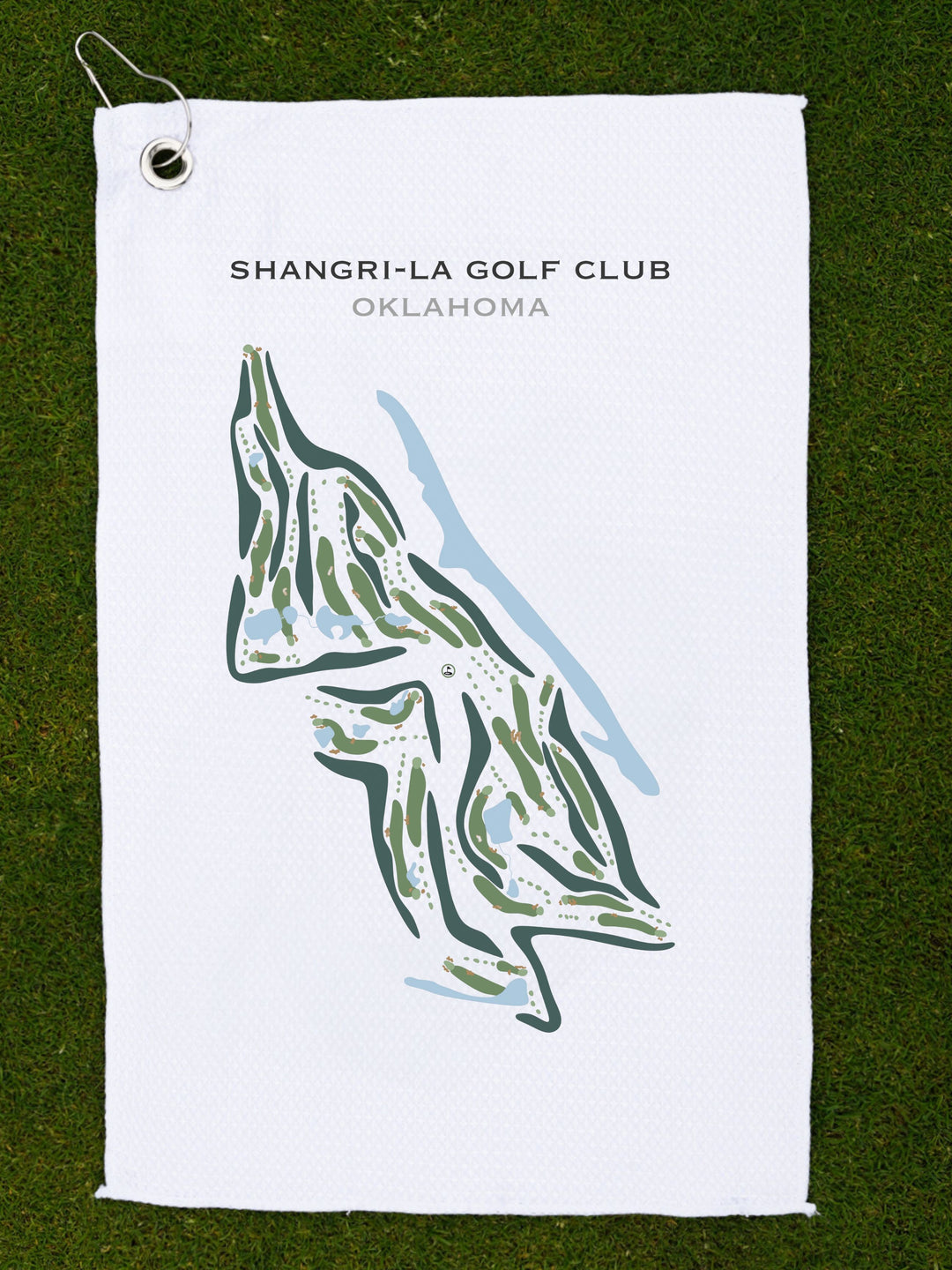 Shangri-La Golf Club, Oklahoma - Printed Golf Courses