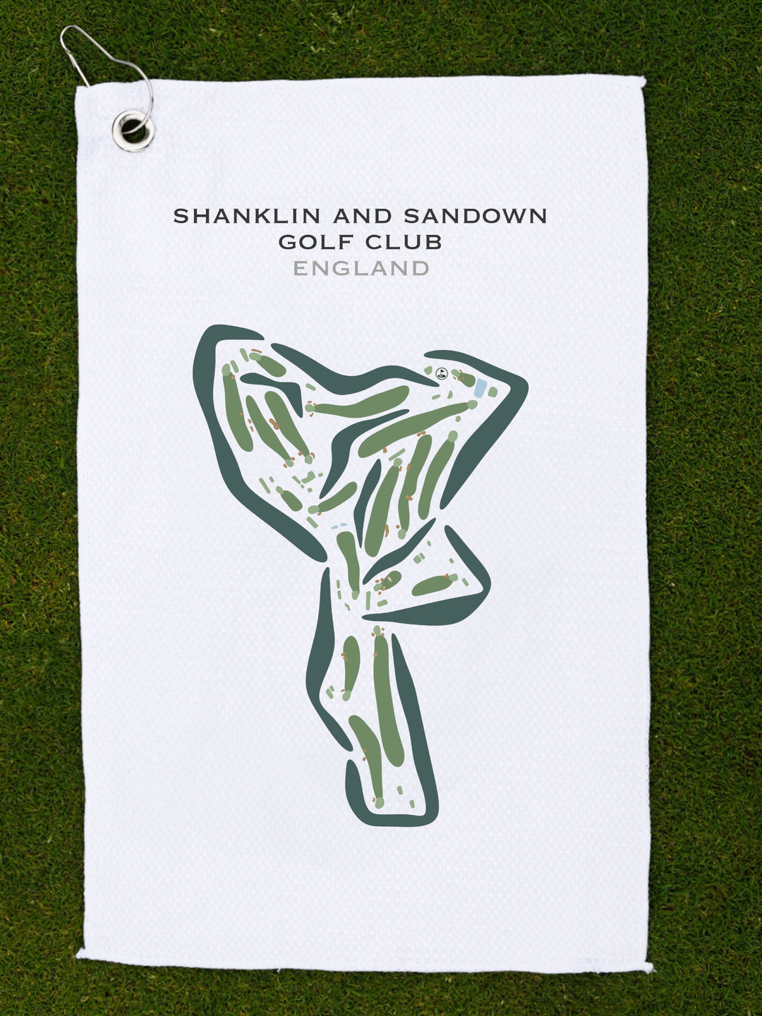 Shanklin & Sandown Golf Club, England - Printed Golf Courses