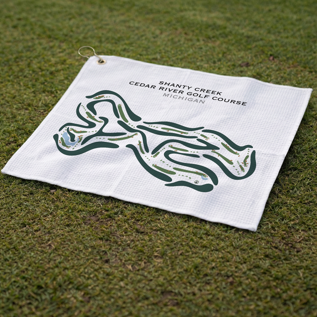Shanty Creek Cedar River Golf Course, Michigan - Printed Golf Courses