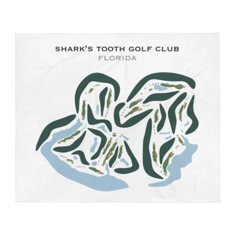 Shark’s Tooth Golf Club, Florida - Printed Golf Courses