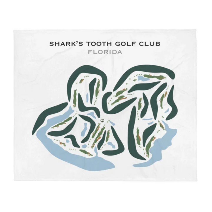 Shark’s Tooth Golf Club, Florida - Printed Golf Courses
