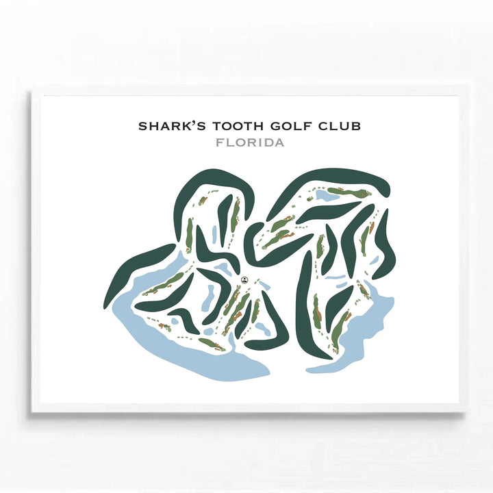 Shark’s Tooth Golf Club, Florida - Printed Golf Courses