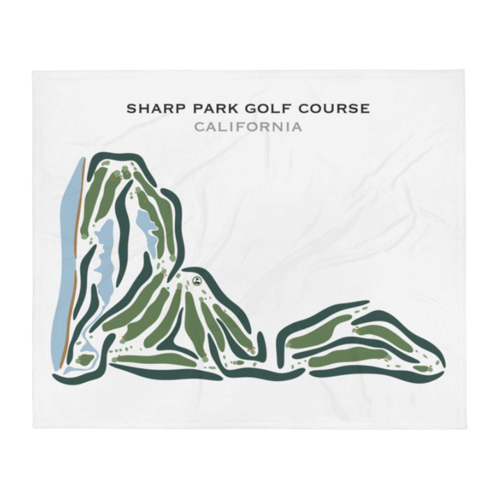 Sharp Park Golf Course, California - Printed Golf Courses