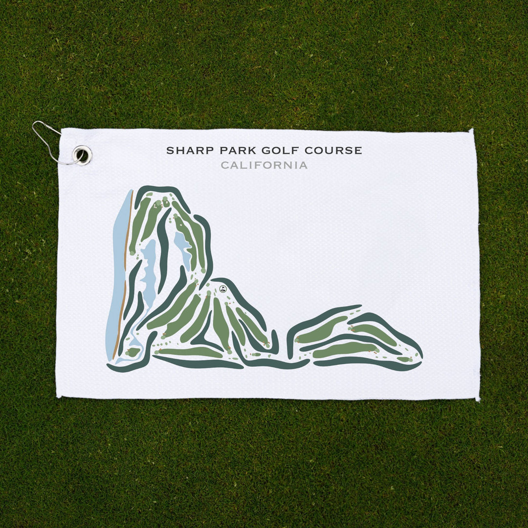 Sharp Park Golf Course, California - Printed Golf Courses