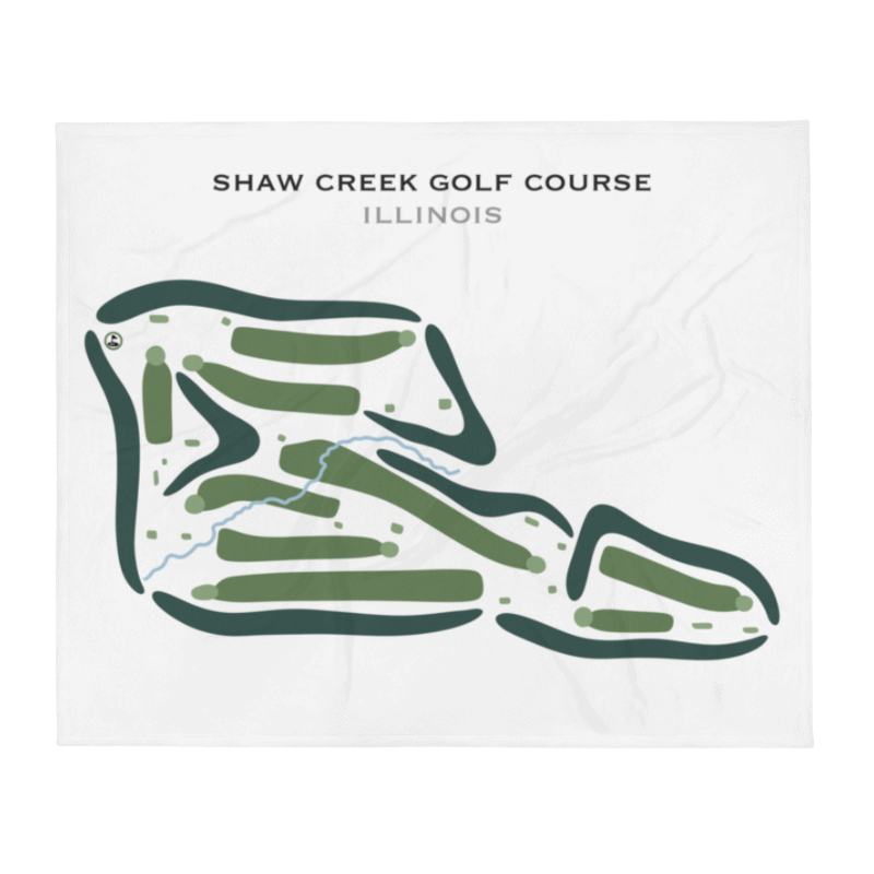 Shaw Creek Golf Course, Illinois - Printed Golf Courses