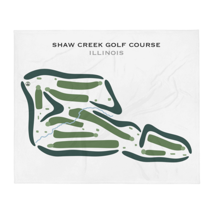 Shaw Creek Golf Course, Illinois - Printed Golf Courses