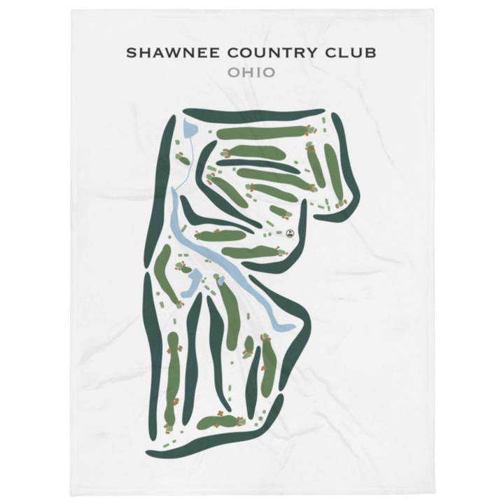 Shawnee Country Club, Ohio - Printed Golf Courses