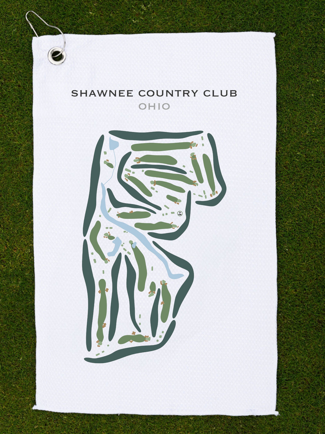 Shawnee Country Club, Ohio - Printed Golf Courses