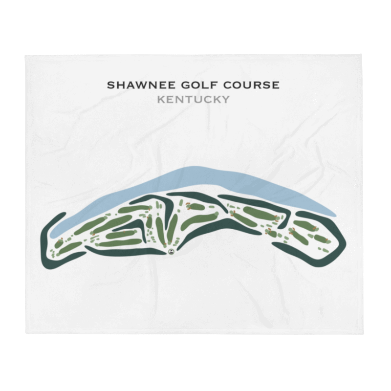 Shawnee Golf Course, Kentucky - Printed Golf Courses