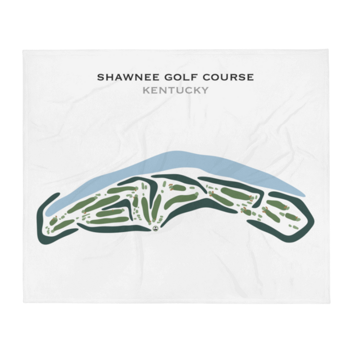 Shawnee Golf Course, Kentucky - Printed Golf Courses