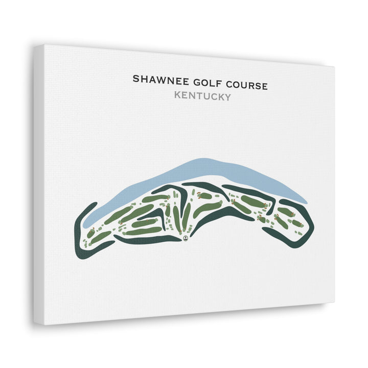 Shawnee Golf Course, Kentucky - Printed Golf Courses