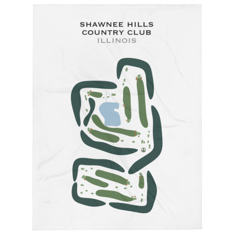 Shawnee Hills Country Club, Illinois - Printed Golf Courses