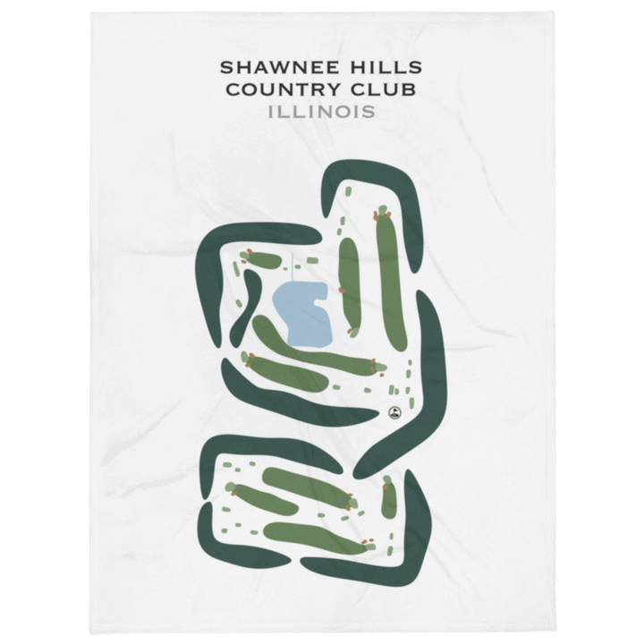 Shawnee Hills Country Club, Illinois - Printed Golf Courses
