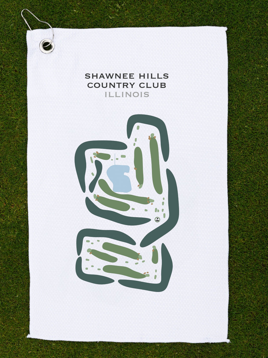 Shawnee Hills Country Club, Illinois - Printed Golf Courses