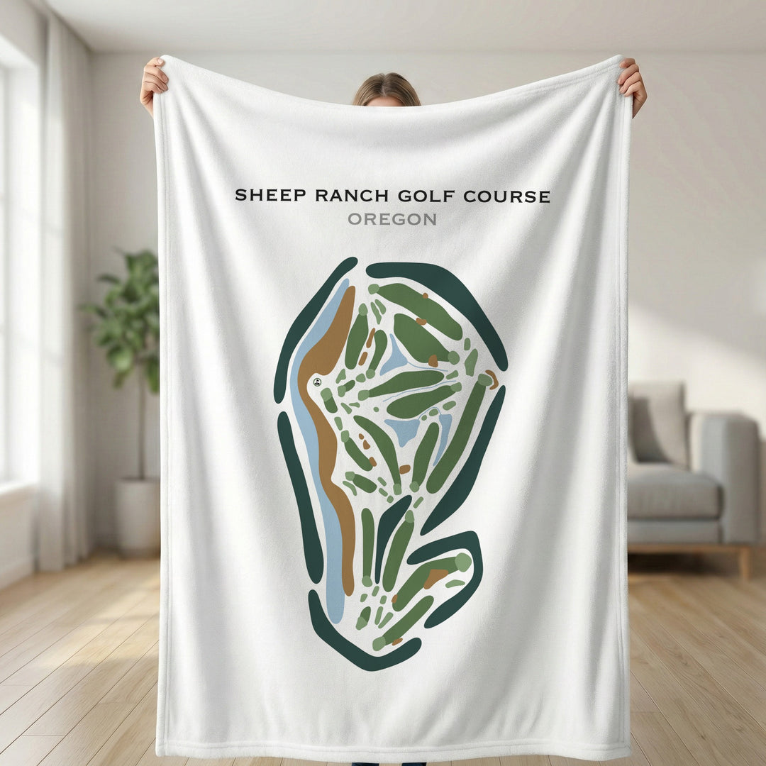 Sheep Ranch Golf Course, Oregon - Printed Golf Courses