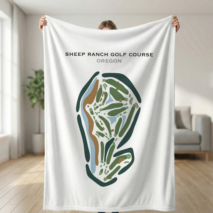Sheep Ranch Golf Course, Oregon - Printed Golf Courses