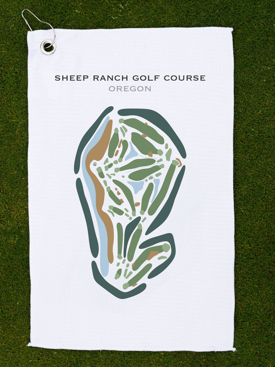 Sheep Ranch Golf Course, Oregon - Printed Golf Courses