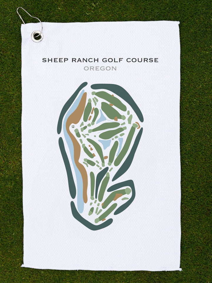 Sheep Ranch Golf Course, Oregon - Printed Golf Courses