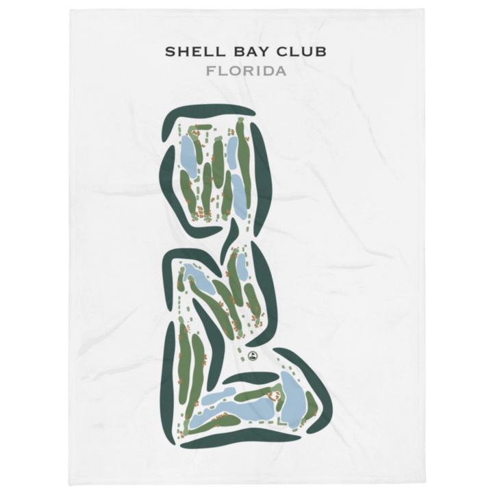 Shell Bay Club, Florida - Printed Golf Courses