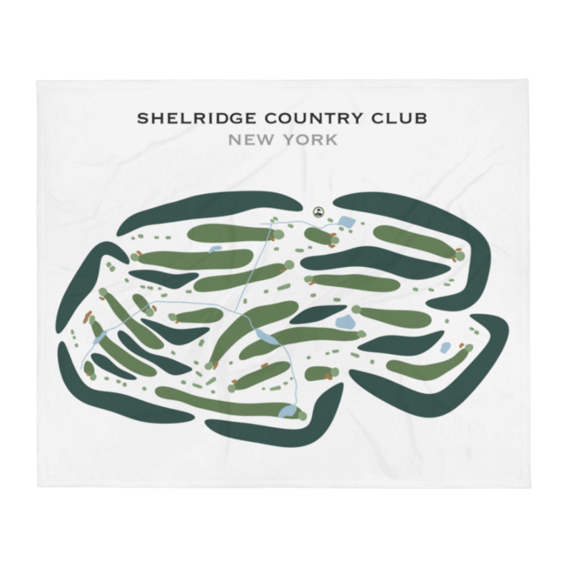 Shelridge Country Club, New York - Printed Golf Courses