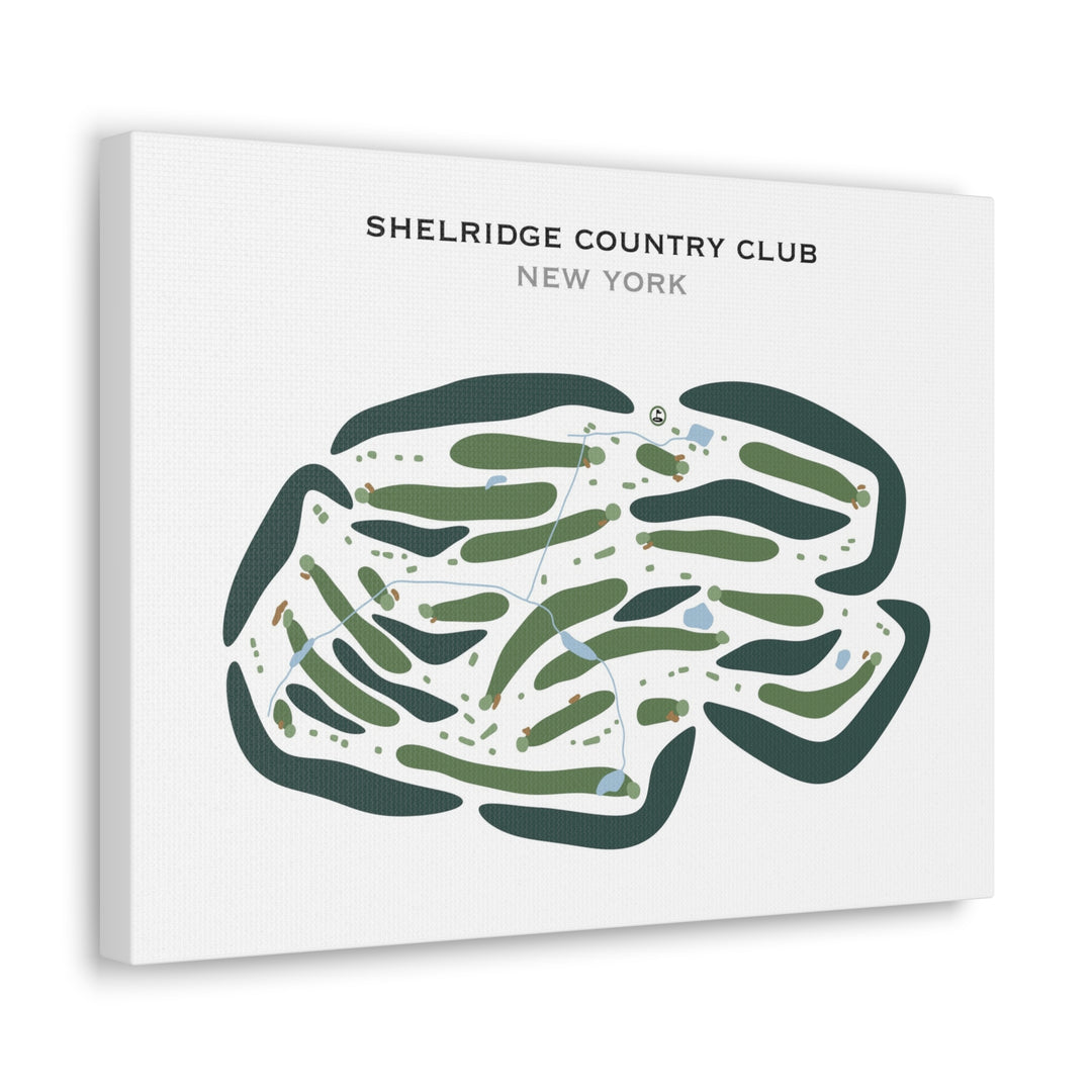Shelridge Country Club, New York - Printed Golf Courses